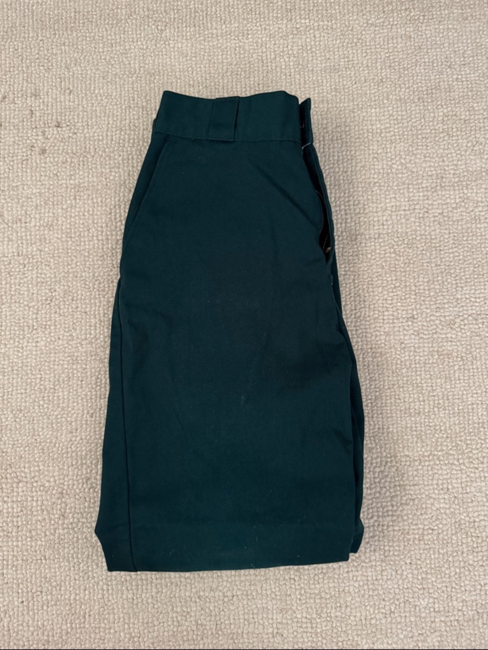 Dickies Straight Leg Pants in Dark Green